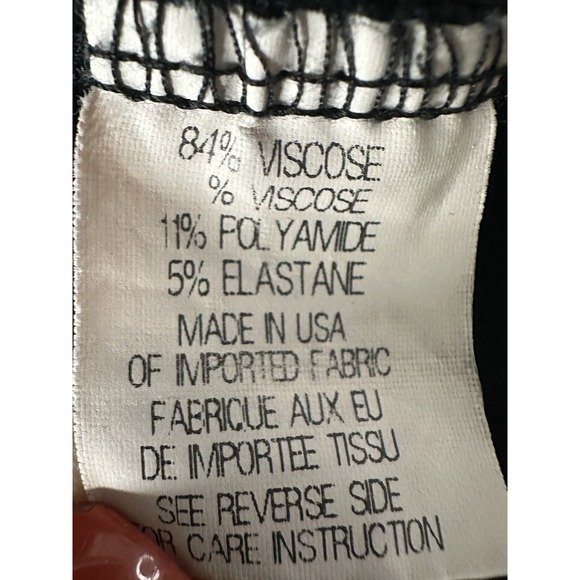 Theory Women's Black Zip Sleeve Tee Spandex Top Size Small - Picture 12 of 12